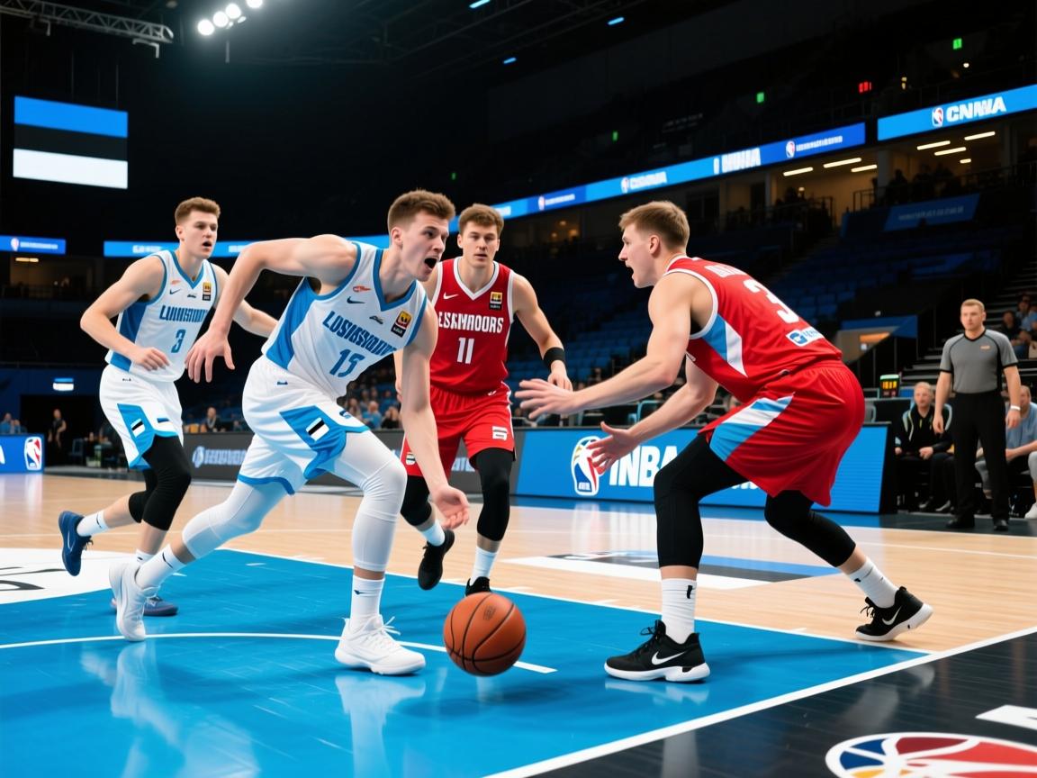 卢森堡队在与爱沙尼亚的比赛中以-艰难获胜  第3张