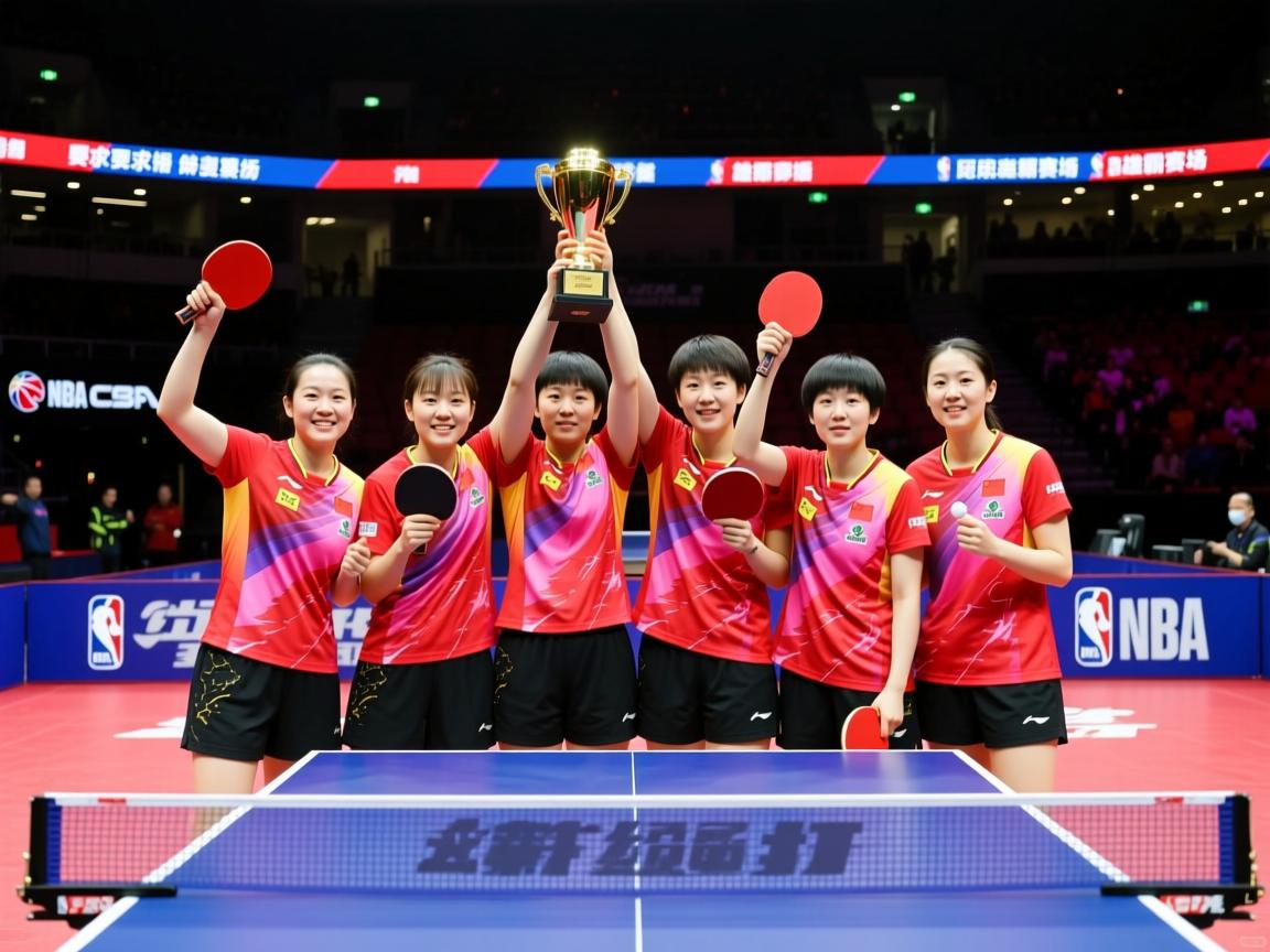 乒乓球女团夺冠，雄霸赛场！