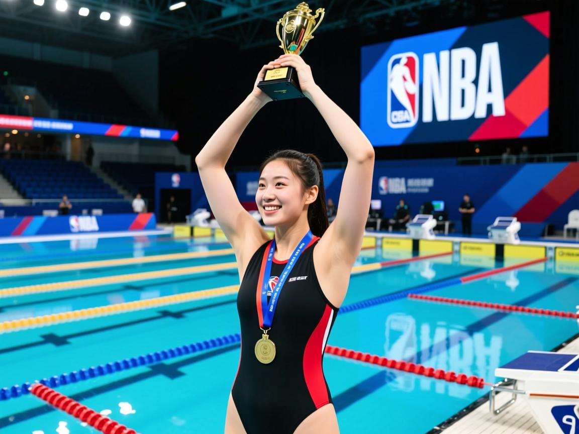 游泳比赛新晋女子夺冠，绝对实力！  第3张