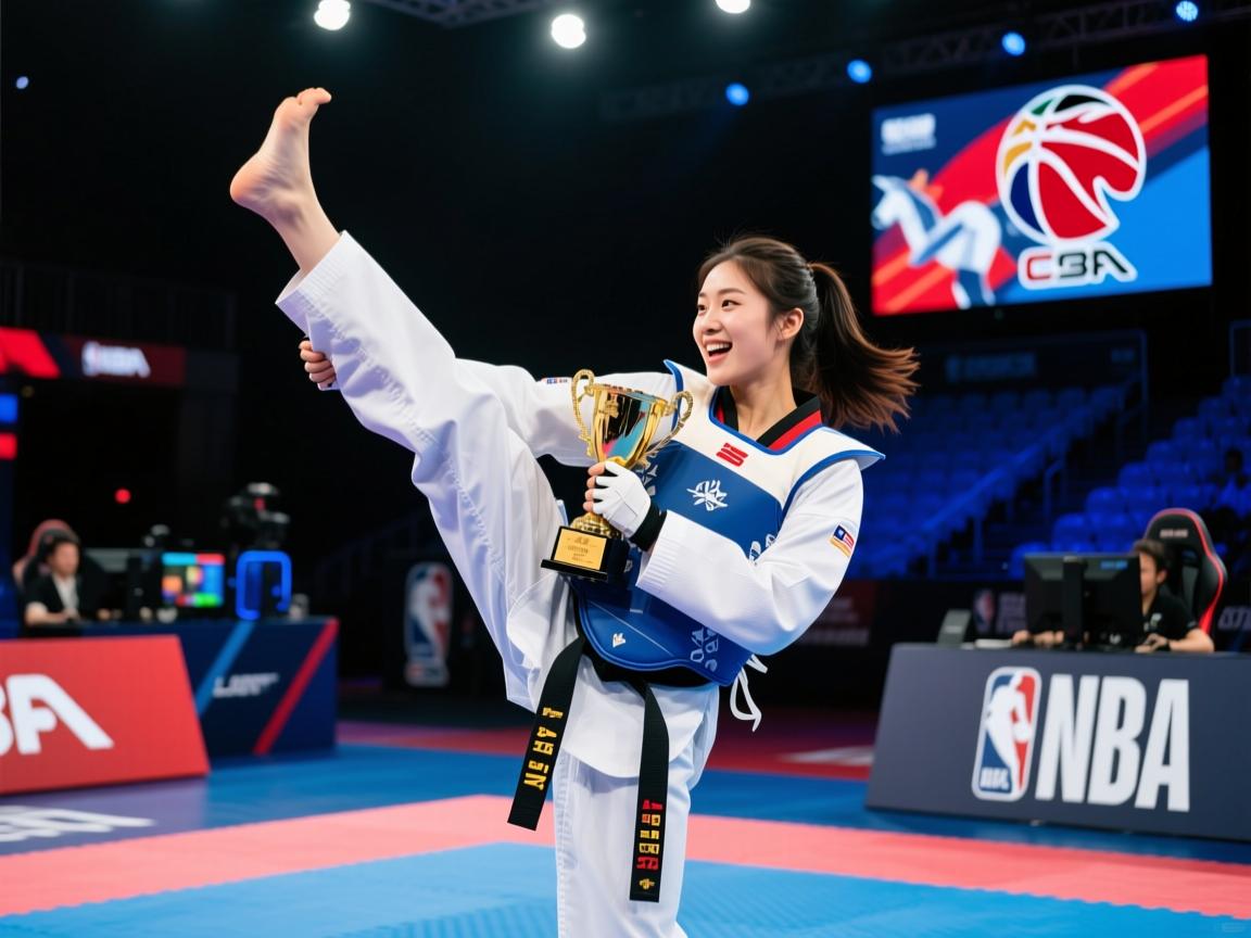 女子跆拳道比赛中黑马夺冠，逆袭惊艳！  第3张