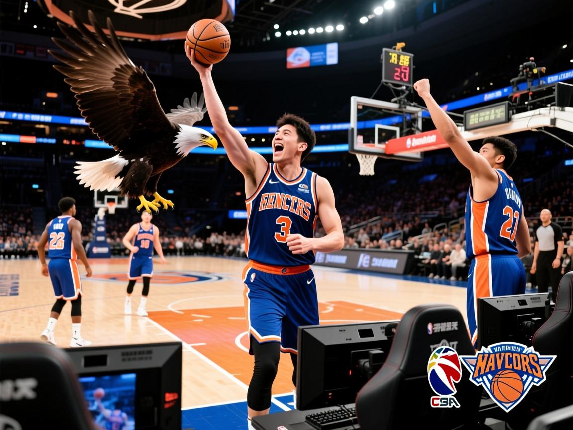 老鹰队大胜尼克斯队，杨则基出色发挥带领球队晋级  第2张