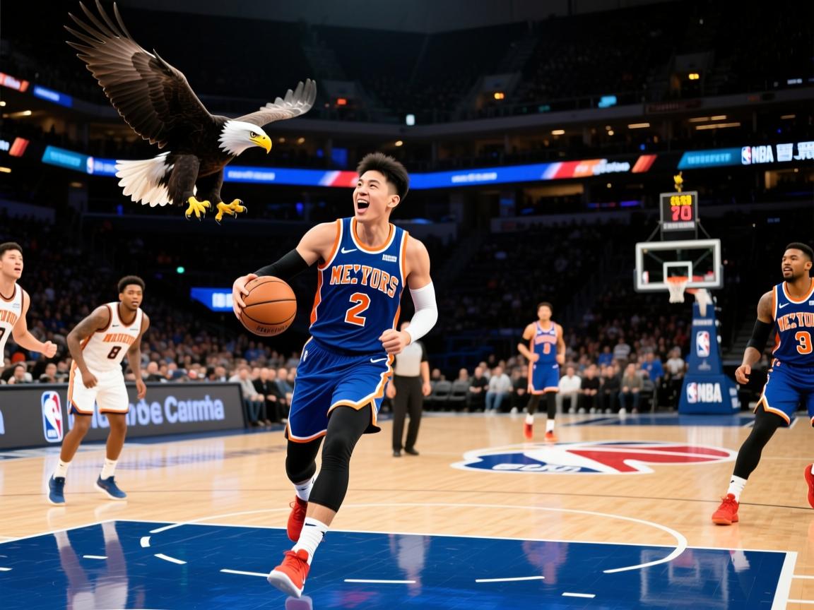 老鹰队大胜尼克斯队，杨则基出色发挥带领球队晋级  第3张