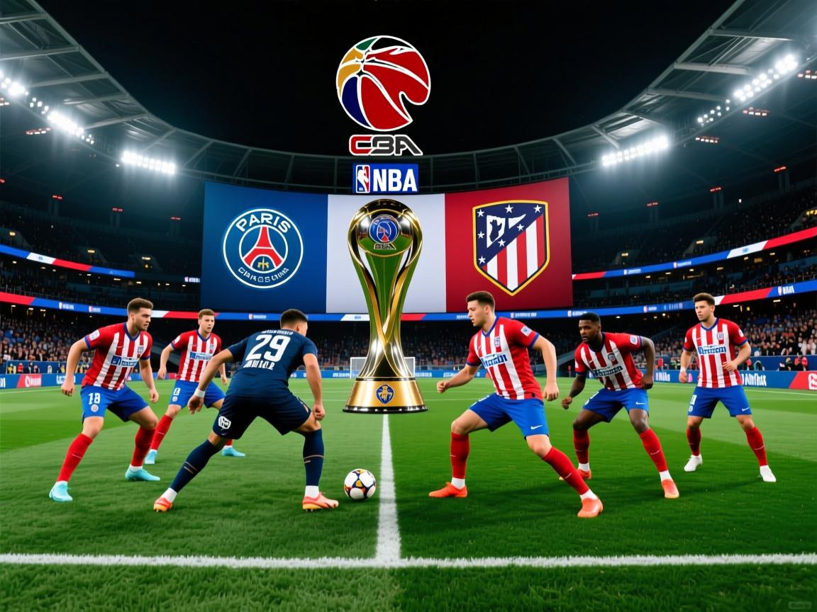 2025世俱杯B组巡礼死亡之组决斗 巴黎力压马竞